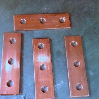 Thanh đồng đỏ khoan lỗ