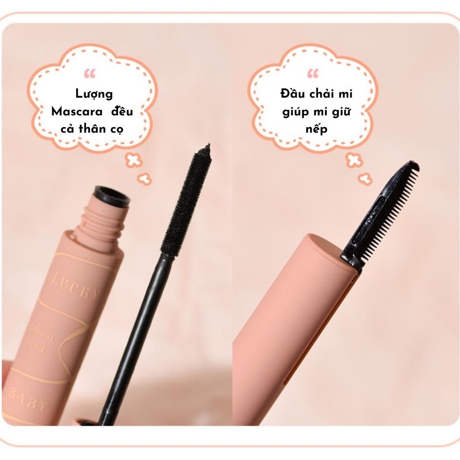 Chuốt Mi Mascara 2 Đầu Làm Dài Cong Mi GOGO TALES Flying Feather Lengthen GT333 - GOGOTALES