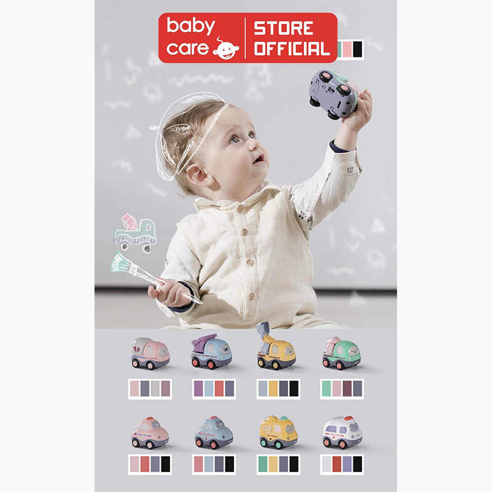 Bộ đồ chơi ô tô công trình BC BABYCARE vui chơi cùng bé - BC7101