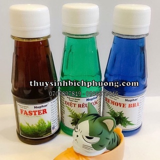 BỘ 3 SẢN PHẨM CHĂM SÓC HỒ THẦN THÁNH CỦA NUPHAR - PHÂN NƯỚC + DIỆT RÊU HẠI