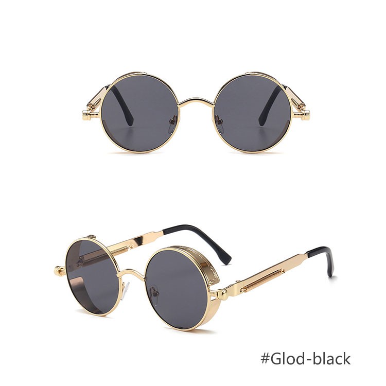 Kính Mát Phân Cực Tròng Tròn Phong Cách Vintage