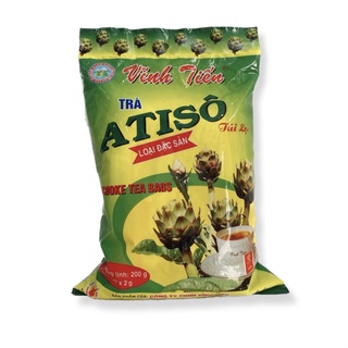 Bịch trà túi lọc Atiso đặc sản Vĩnh Tiến. Date mới 24 tháng.
