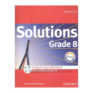 HOT - Bản đẹp - Combo 4 cuốn Solutions Grade 6, 7, 8, 9