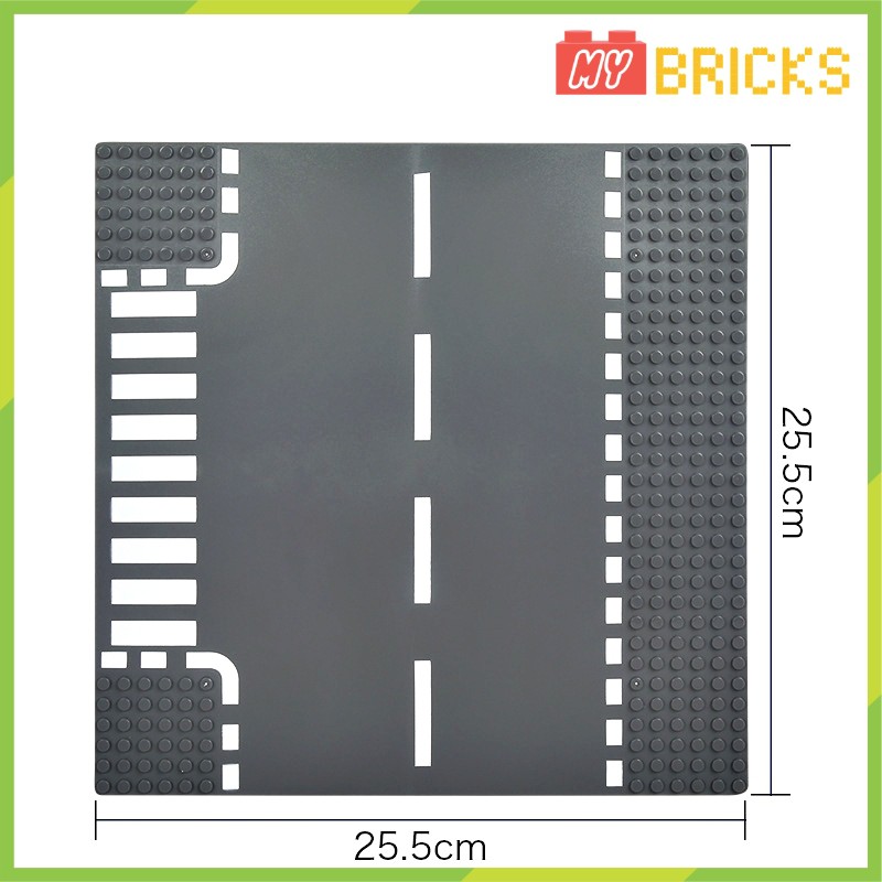 Tấm nền đường giao thông base kích thước 25.5x25.5cm – MR7052