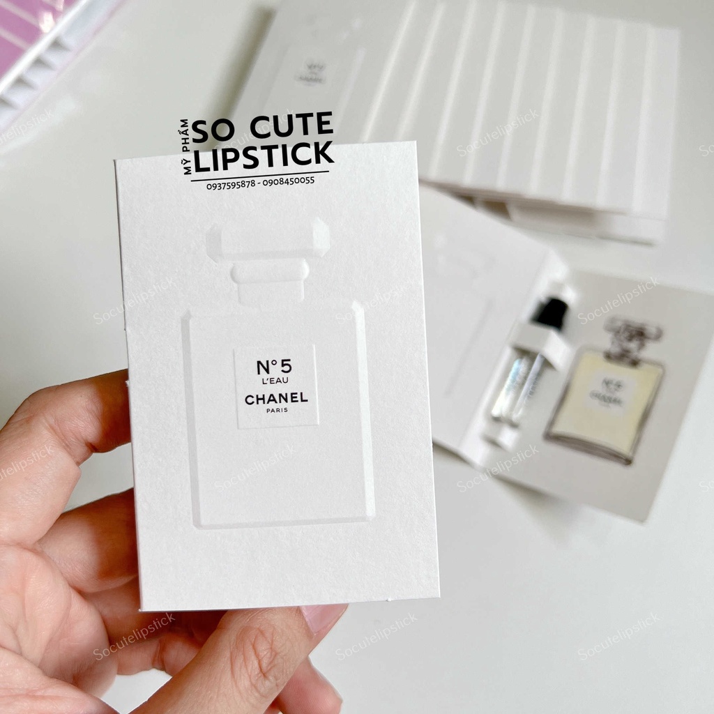 Vial Nước Hoa Chaanel No5 EDT 1.5ml L'eau