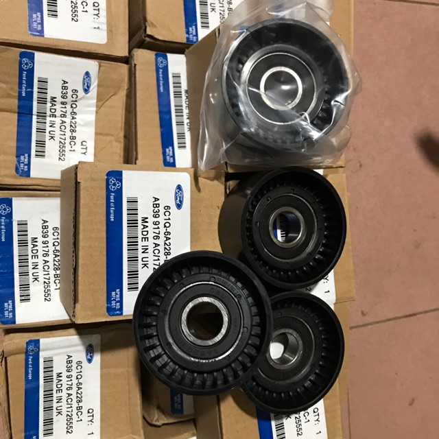 Pulley (puly) tăng dây curoa tổng Ford Transit 2009-2019(puly trong cụm)