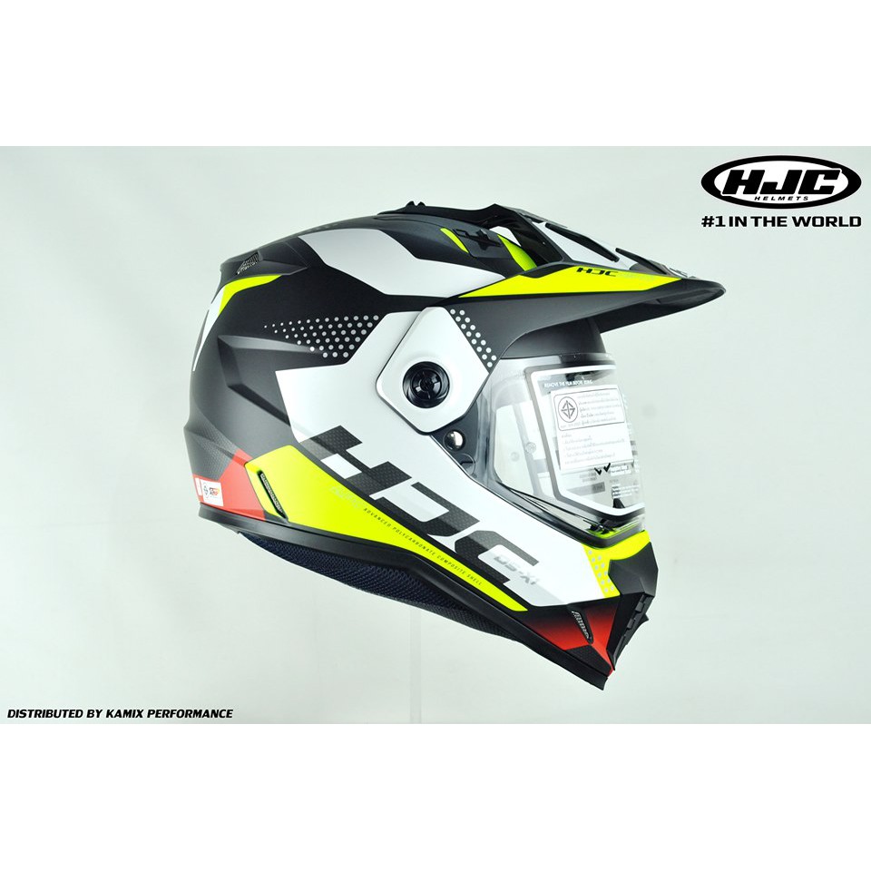 [BH 05 NĂM] Mũ bảo hiểm Full Face Dual Sport HJC DS-X1 tactic MC3HSF Adventure - Mũ cào cào, chuyên Motor địa hình,phượt