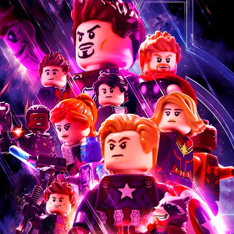 Đồ chơi lắp ghép lego HDY nhân vật siêu anh hùng Avenger làm quà sinh nhật cho trẻ em