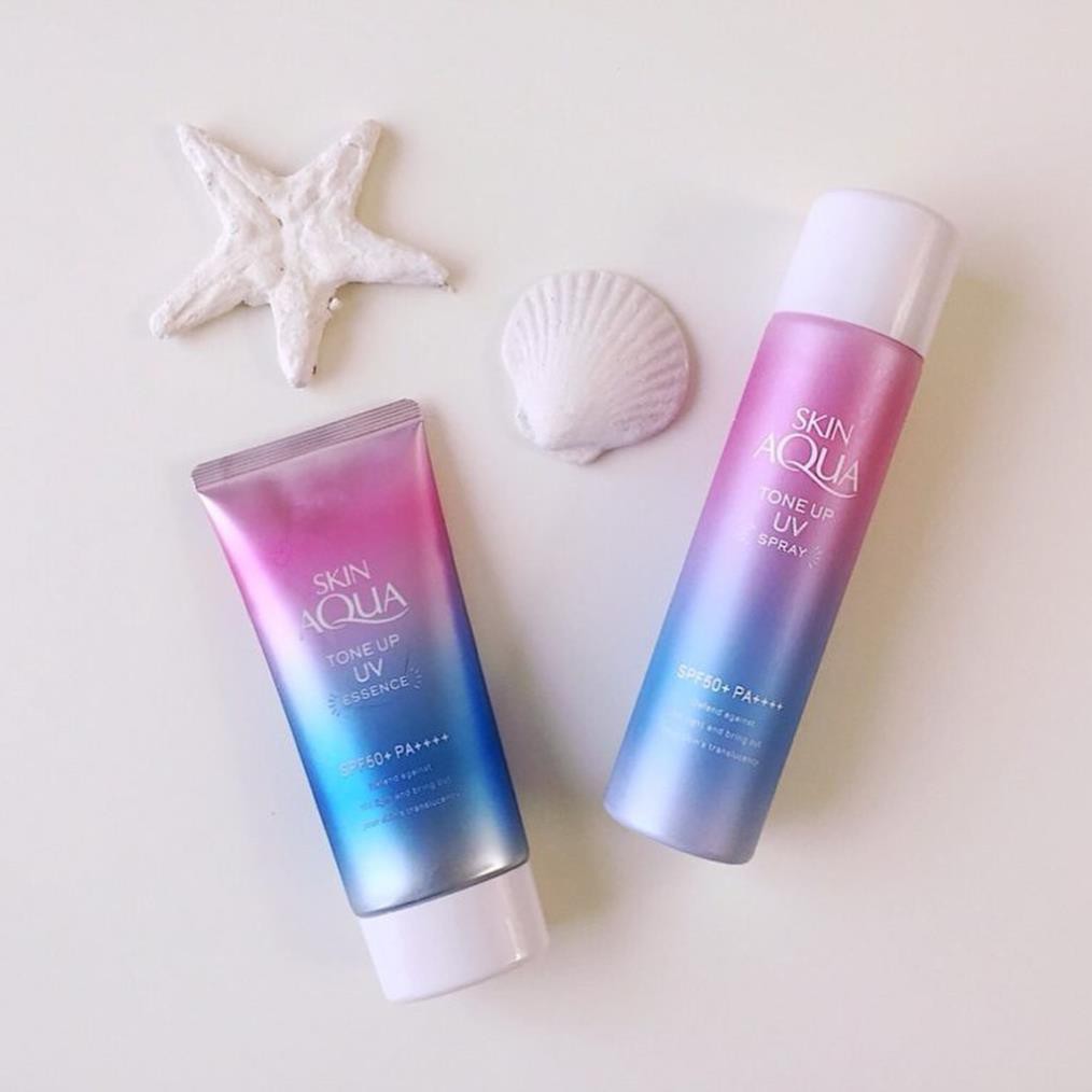 Xịt chống nắng ⭐️FREESHIP⭐️ xịt chống nắng skin aqua tone up, xịt chống nắng skin aqua tone up nội địa nhật bản 80g