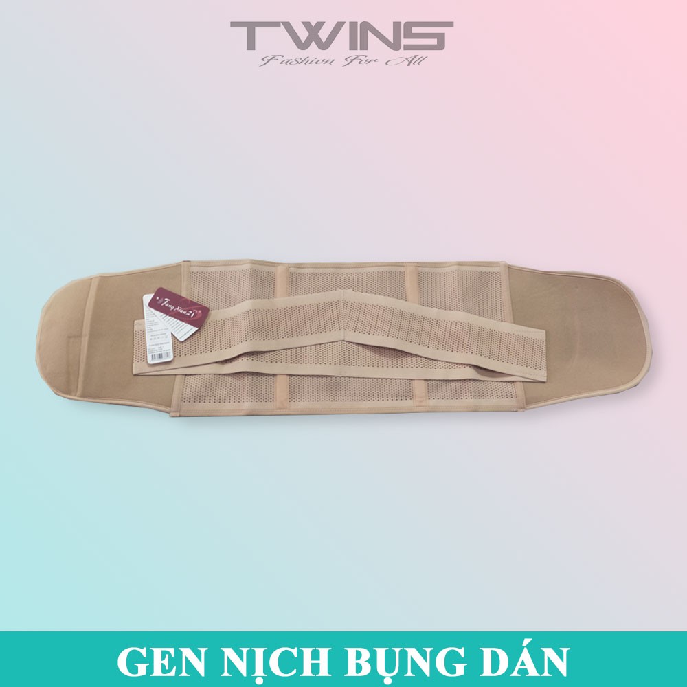 Gen nịt bụng cạp cao cao cấp dạng dán chéo định hình siết eo ôm bụng giảm mỡ thông hơi thoáng mát cho nữ sau sinh
