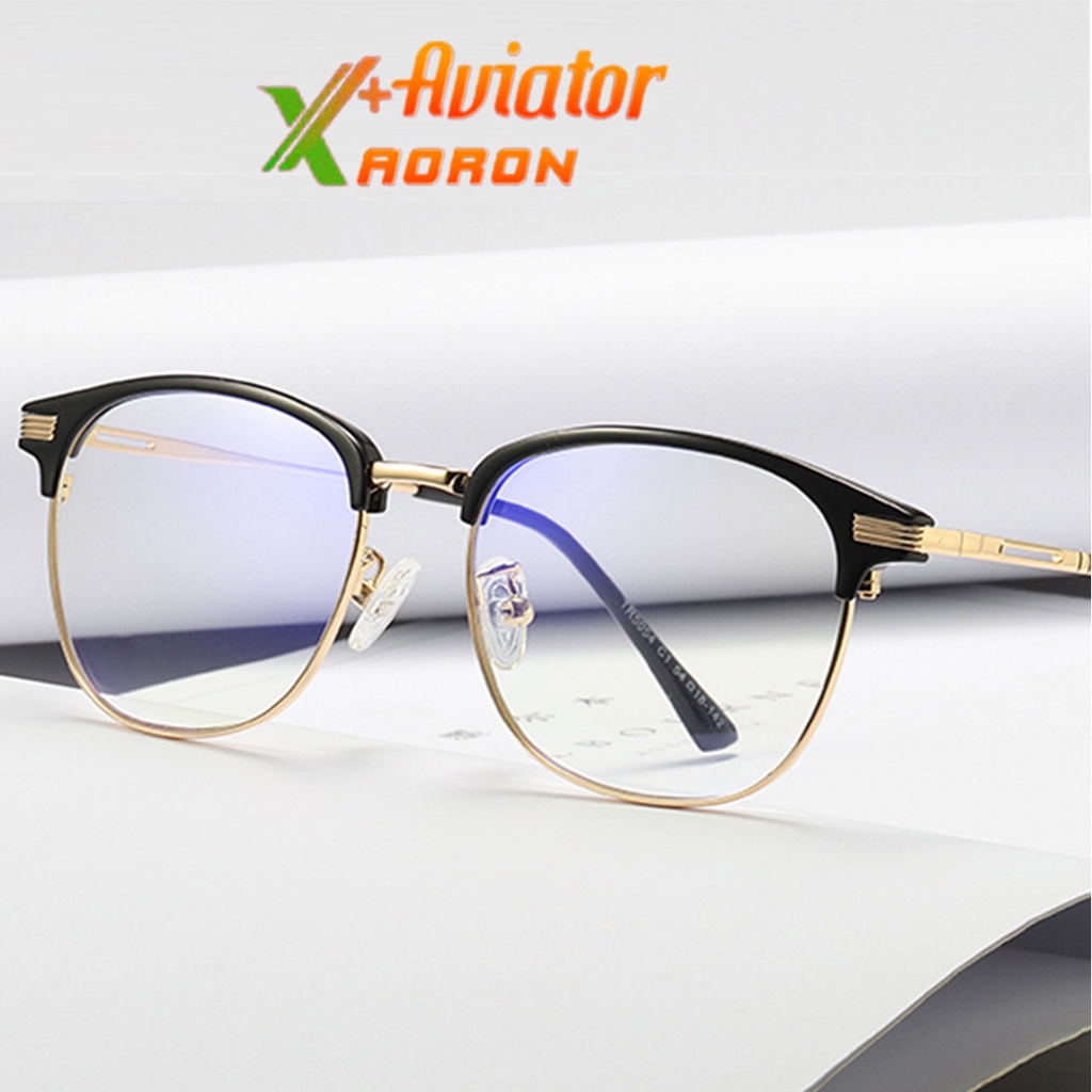 Kính đeo EAORON nữ chống ánh sáng xanh máy tính giảm mỏi mắt chống tia UV400 phong cách thời trang cổ điển