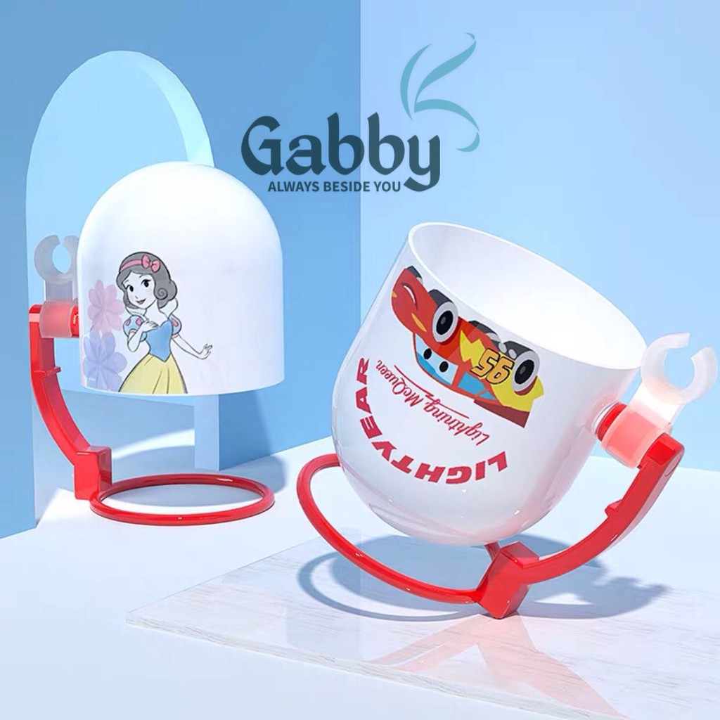 Ly nước xoay 360 ĐỘ (Hình Mickey/ Minnie/ Elsa/ Anna/ McQueen/ Snow White)