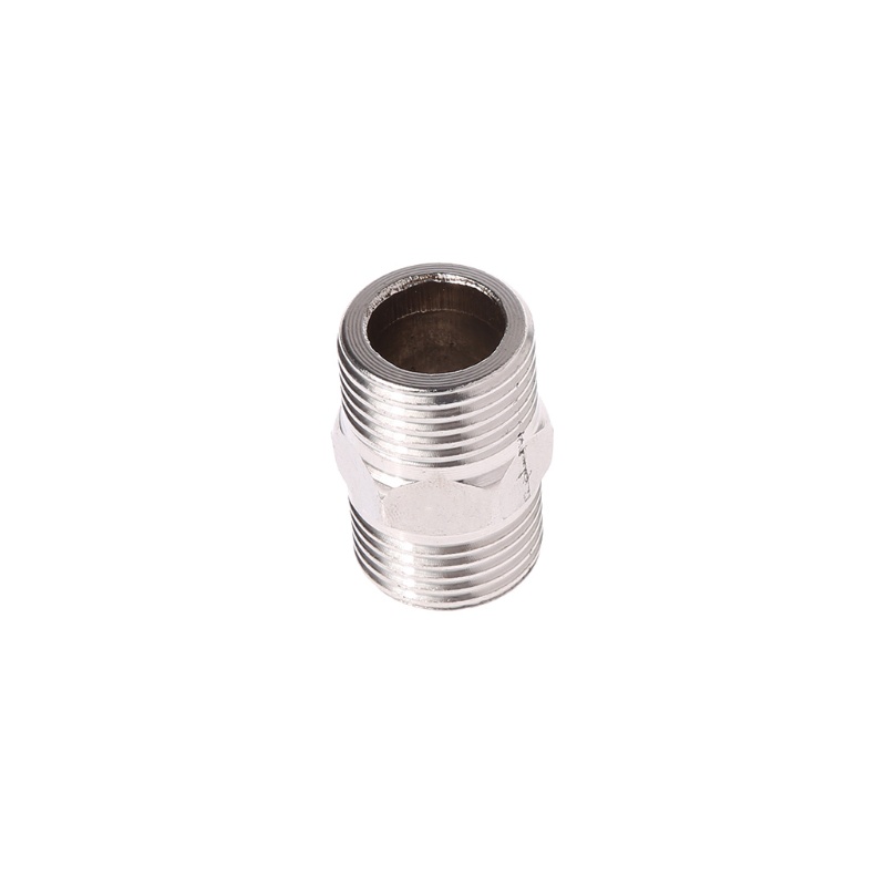 Núm Vú Lục Giác Bằng Thép Không Gỉ SS304 NPT 1 / 2 &quot;Male x 1 / 2&quot; Male