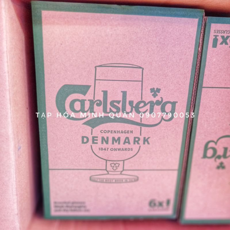 LỐC 6 LY CARLSBERG 330ML
