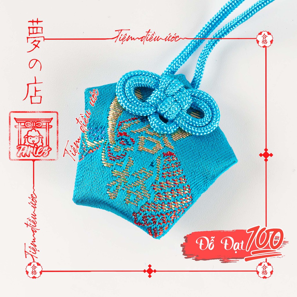 Omamori Thi cử đỗ đạt, thi đại học - Omidouji, Nhật Bản, hàng thật