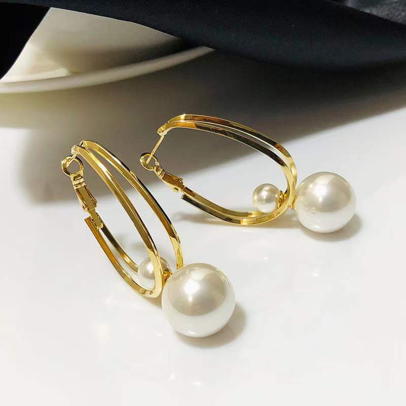 Bông Tai Ngọc Trai Thời Trang 2022 Độc Đáo