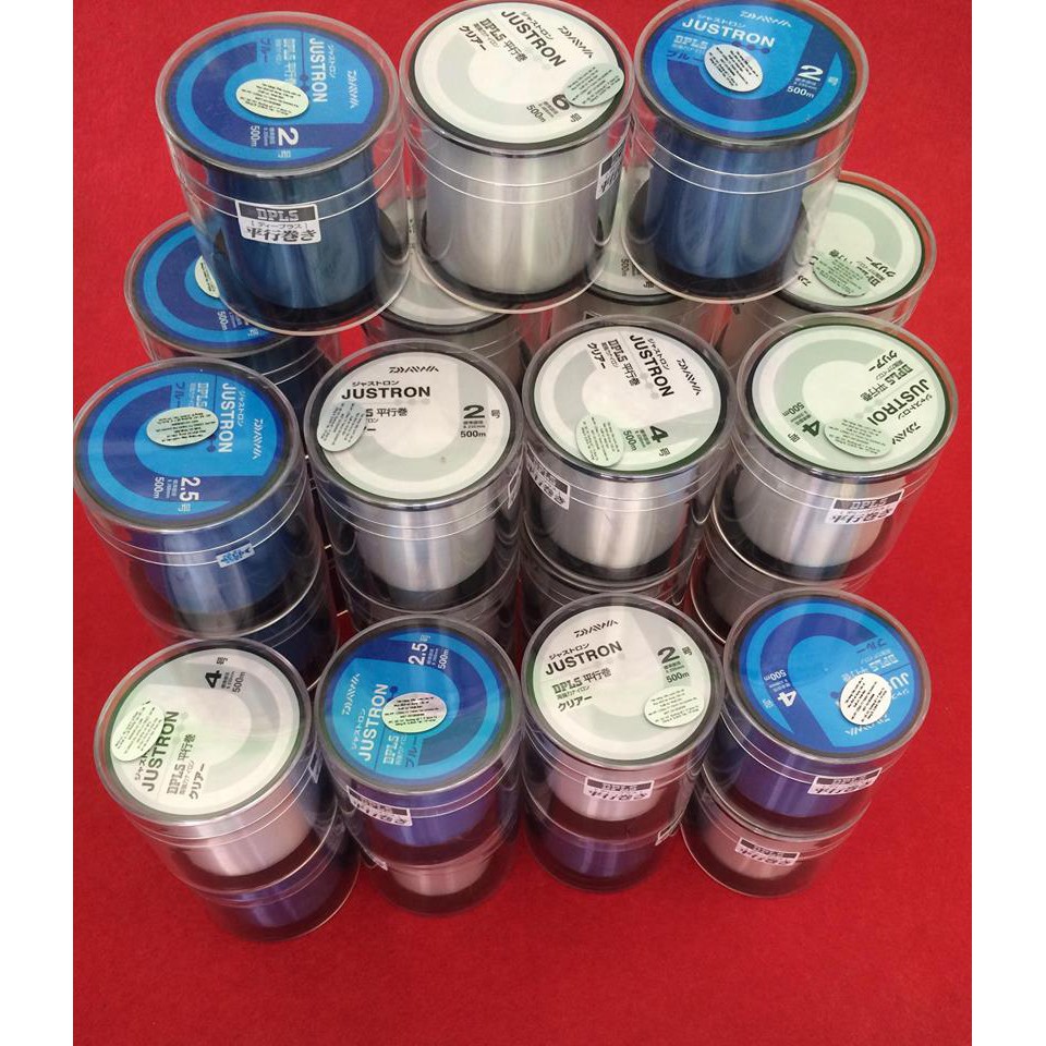 DÂY DAIWA JUSTRON CHÍNH HÃNG DÂY CƯỚC CÂU CÁ