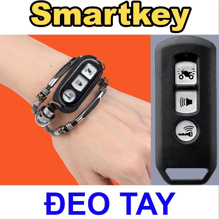 Khoá Smartkey Đeo Tay Chính Hãng Honda SH 2020, Kiểu Dáng Hiện Đại, Thời Trang