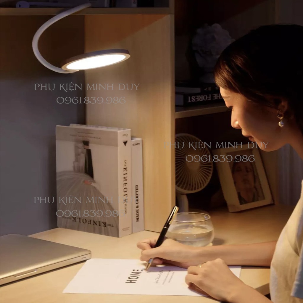 Đèn đọc sách bảo vệ mắt Baseus Comfort Reading Lamp (1800mAh, Touch Control, 4000K Natural Light, Hose Desk Lamp)
