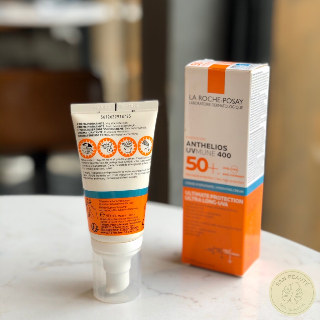 Kem chống nắng La Roche Posay ANTHELIOS Moisturizing Cream SPF 50+ 50ml