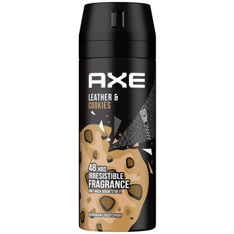 Xịt Khử Mùi Toàn Thân Cho Nam AXE Leather & Cookies 48H Fresh 150ml