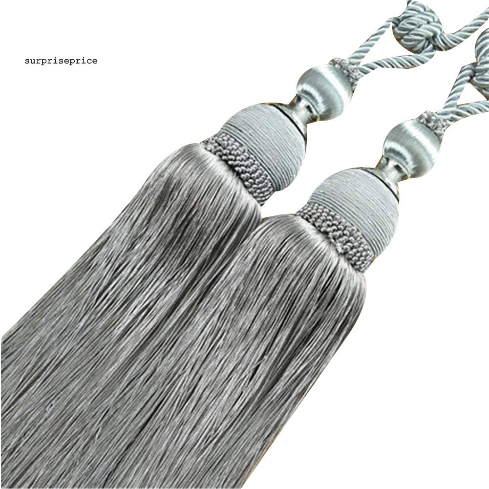 Bộ 2 Dây Cột Rèm Dạng Núm Tua Xinh Xắn