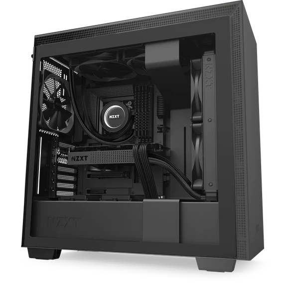 Vỏ Case NZXT H710 MATTE (Mid Tower/Màu Trắng, Đen, Đỏ)