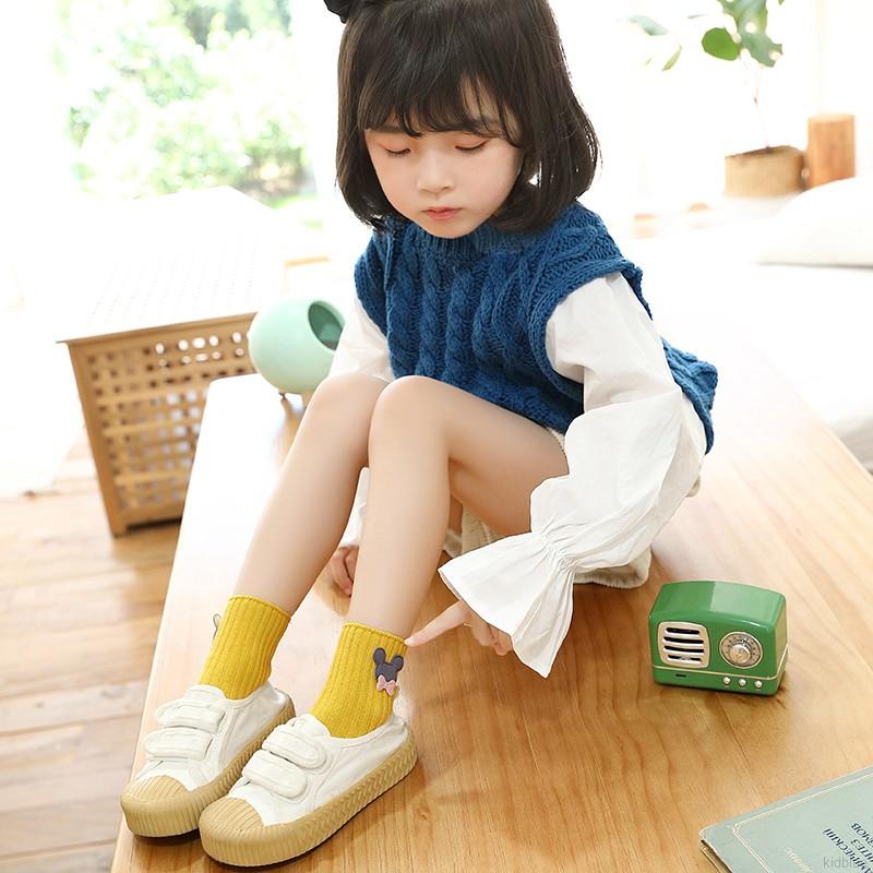 5 Đôi vớ bằng cotton Hàn Quốc dành cho trẻ em