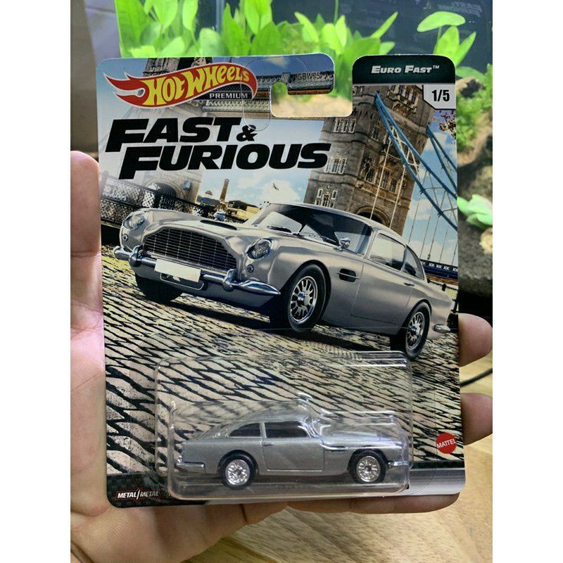 Xe mô hình Hot Wheels 1/64 Fast & Furious series Euro Fast