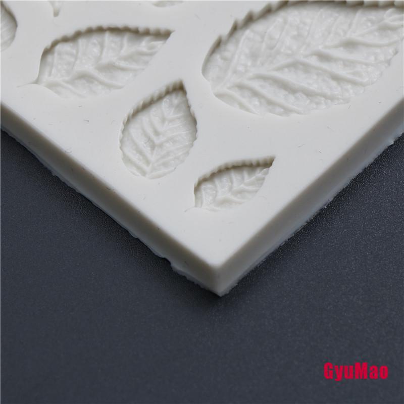 Khuôn Silicone Làm Bánh Tạo Hình Lá Cây Độc Đáo Tiện Dụng