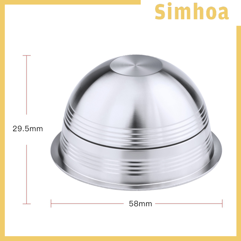 [SIMHOA]Coffee Capsule Pod Cup w/ Lid for Vertuolline ENV135S 240ML