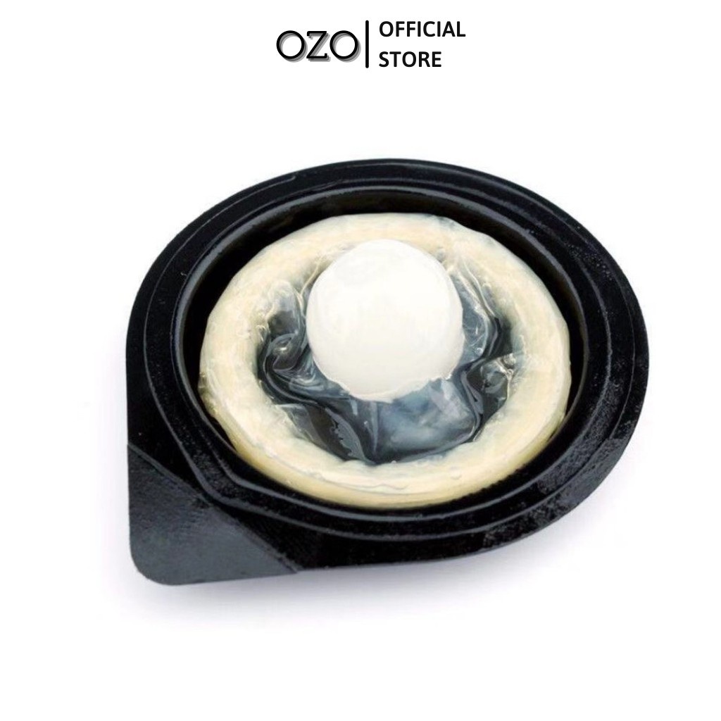 Bao cao su OZO 0.01 Trắng Soft Growth, mỏng, nhiều gel bôi trơn, tăng chiều dài 1,5cm - Hộp 05 bcs-olo store