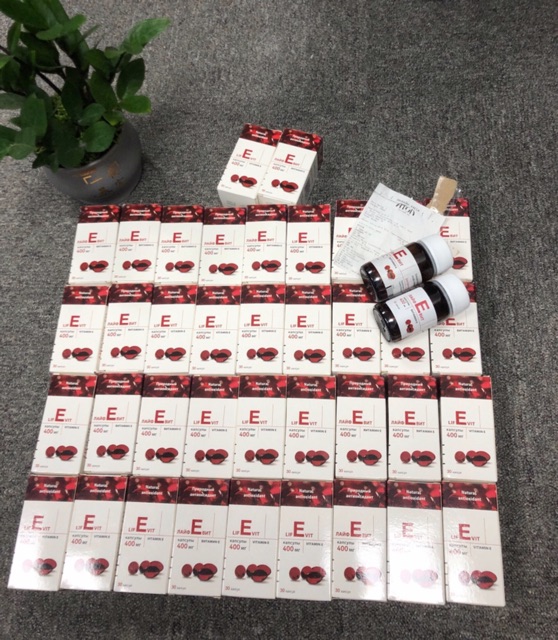 [CHÍNH HÃNG] Vitamin E đỏ Nga 400mg lọ thủy tinh 30 viên | BigBuy360 - bigbuy360.vn