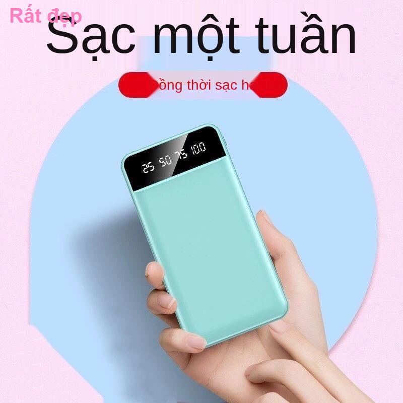 ngân hàng điện bộ sạc máy ghi âm lái xePin sạc dự phòng siêu mỏng 10000mAh nhanh Điện thoại di động Apple vivo Hu