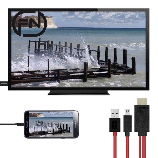 Cáp chuyển đổi Micro USB sang HDMI 1080p HD TV cho điện thoại Android Samsung 11Pin