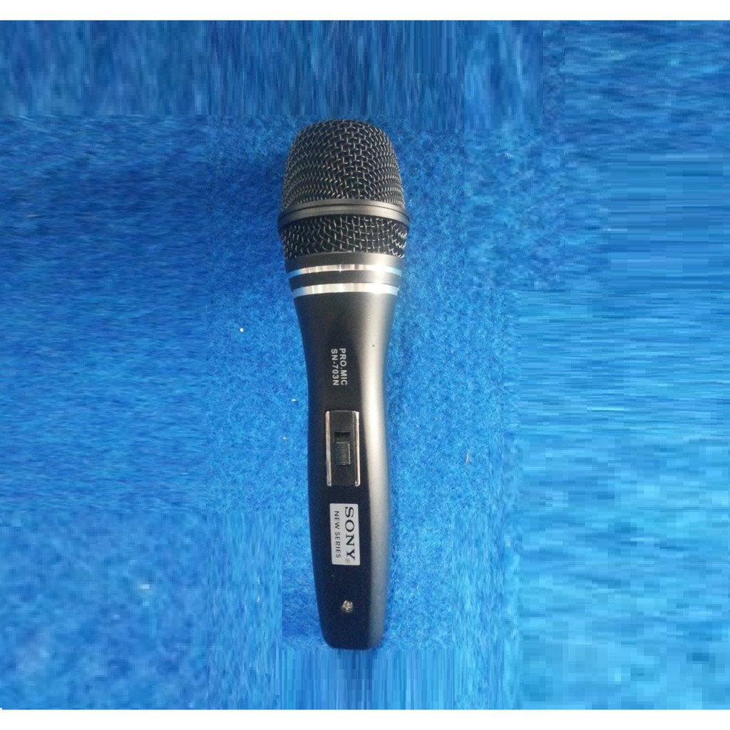 Mic karaoke Sony có dây phụ kiện cho Loa bluetooth, loa kéo, ampli đa năng