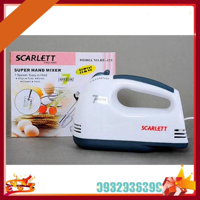 Máy Đánh Trứng – Scarlett 180W – Máy Đánh Trứng Cầm Tay Giá Rẻ - Máy Đánh Bột Làm Bánh