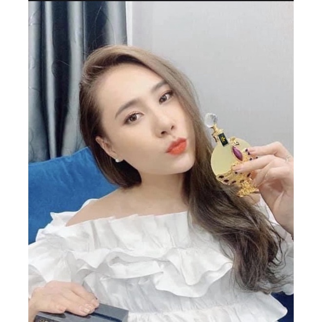 Tinh dầu nước hoa Dubai Công Phượng Hoàng Gold Chính Hãng Cao Cấp Cho Nữ Hình Con Công Vàng Dung Tích 35ml