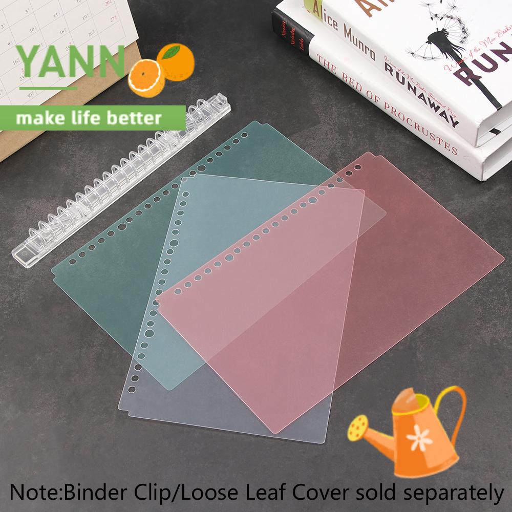 Vỏ Bọc Hồ Sơ Khổ A5/B5 20/26H Bằng Nhựa Trong Suốt Tiện Dụng