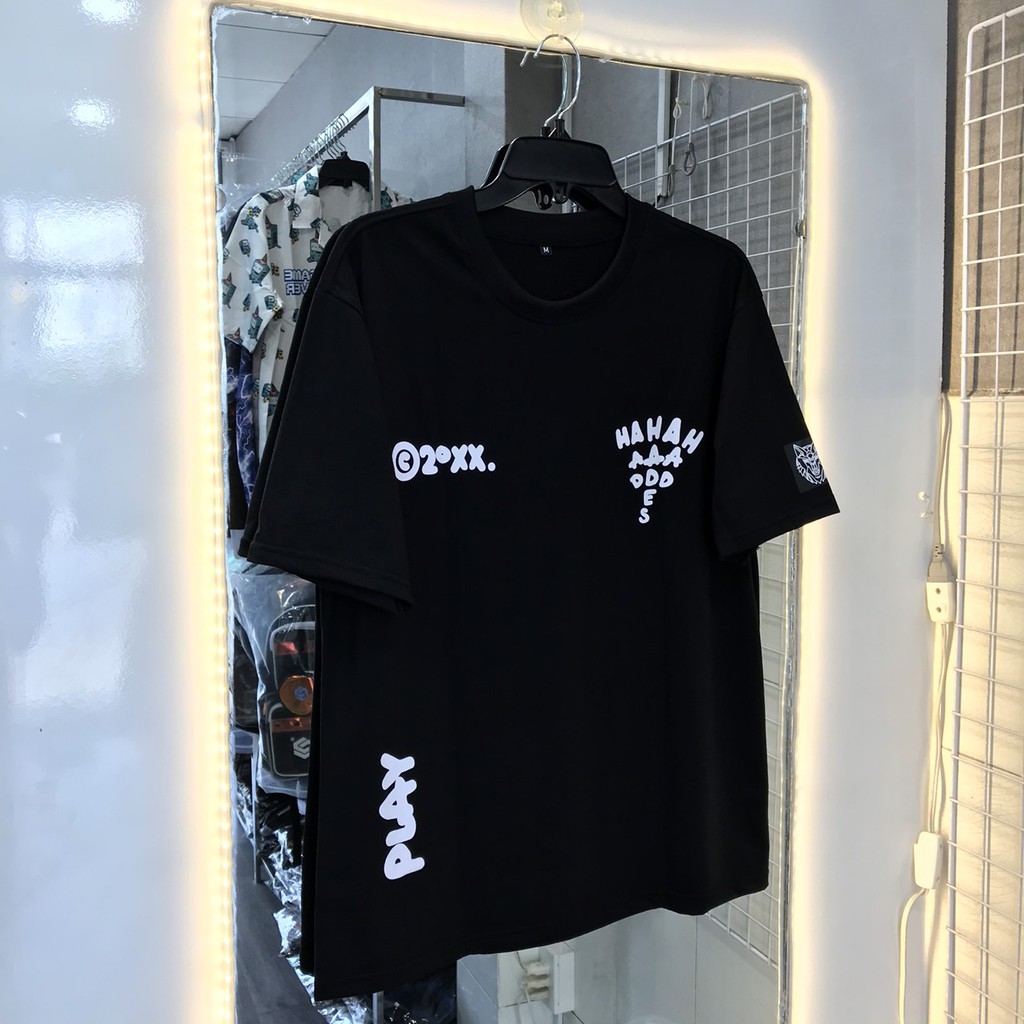 Áo thun Hades Play hồng ruốc form rộng tay lỡ phong cách unisex cho nam và nữ MAYLANSTOR | BigBuy360 - bigbuy360.vn