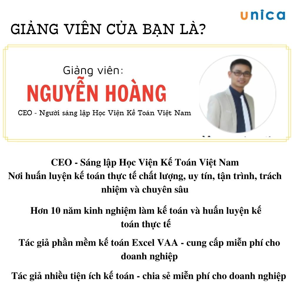 Toàn quốc- [Evoucher] Khóa học Tổng quan về thuế Unica