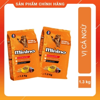#thucung# Thức ăn hạt khô cho mèo Minino vị cá ngừ 1,3kg