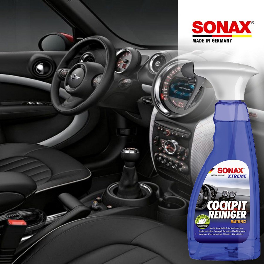 Dung Dịch Làm Sạch Nhựa Nội Thất Ô Tô Sonax Xtreme Cockpit Cleaner 500ml