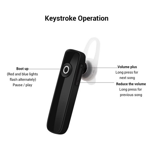 Tai Nghe Bluetooth 4.1 M165 Âm Thanh Sống Động Chất Lượng Cao