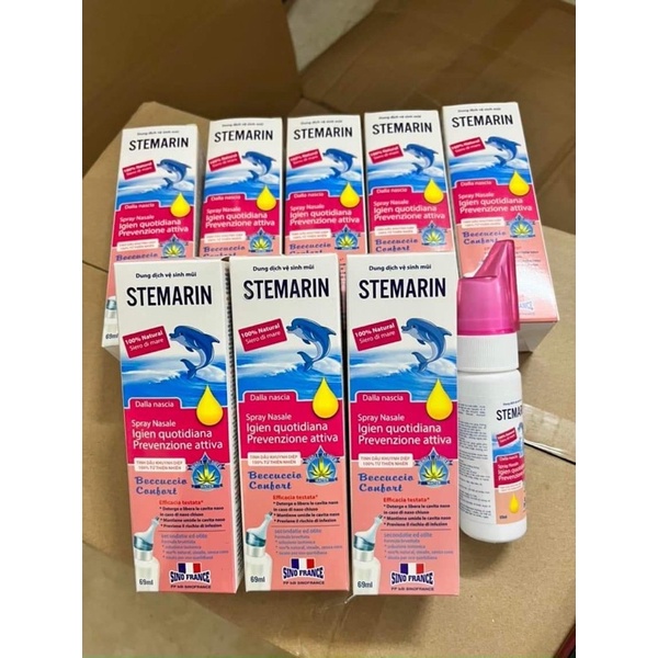 RỬA MŨI CHO TRẺ  _ STEMARIN