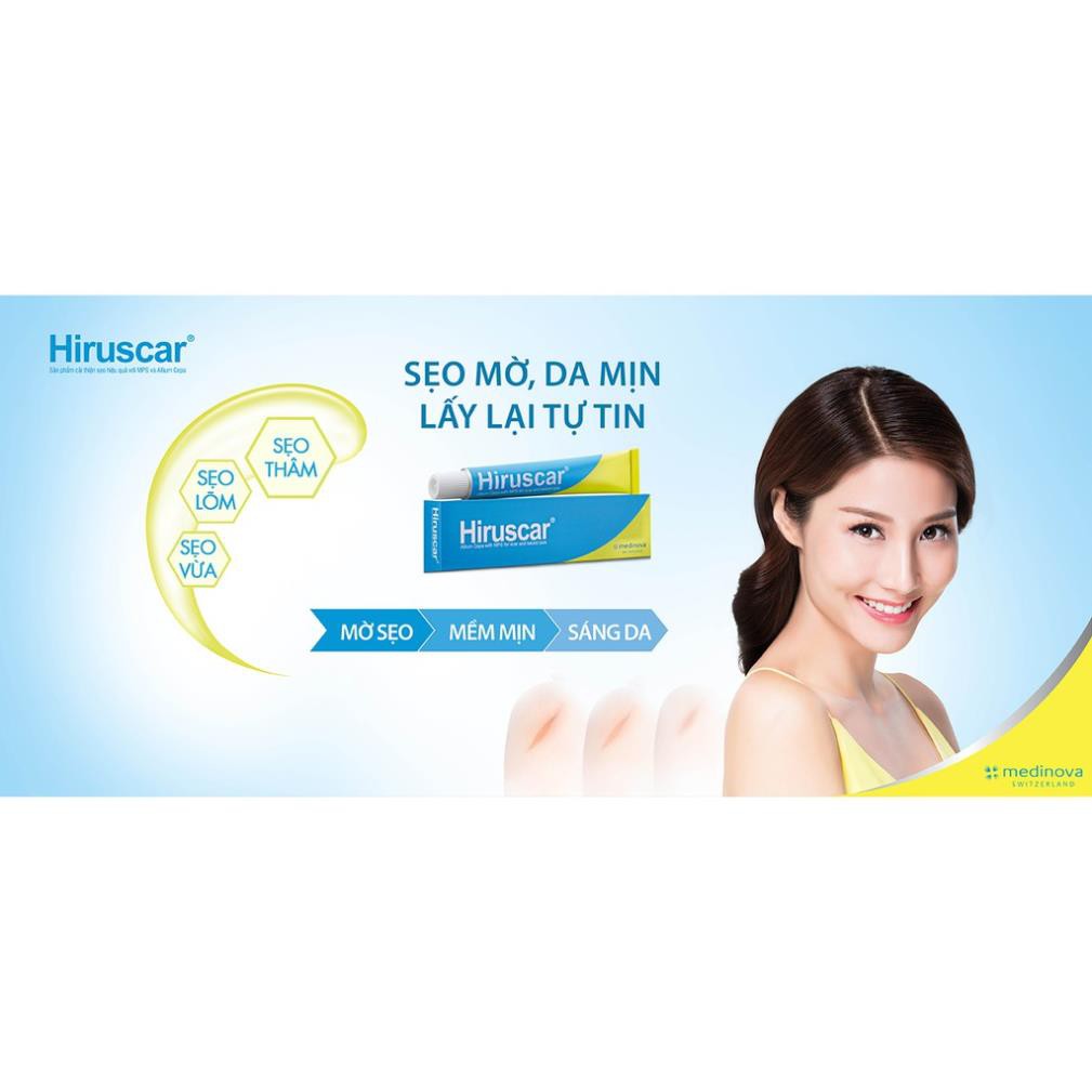 GEL MỜ SẸO LỒI HIỆU QUẢ HIRUSCAR 5G