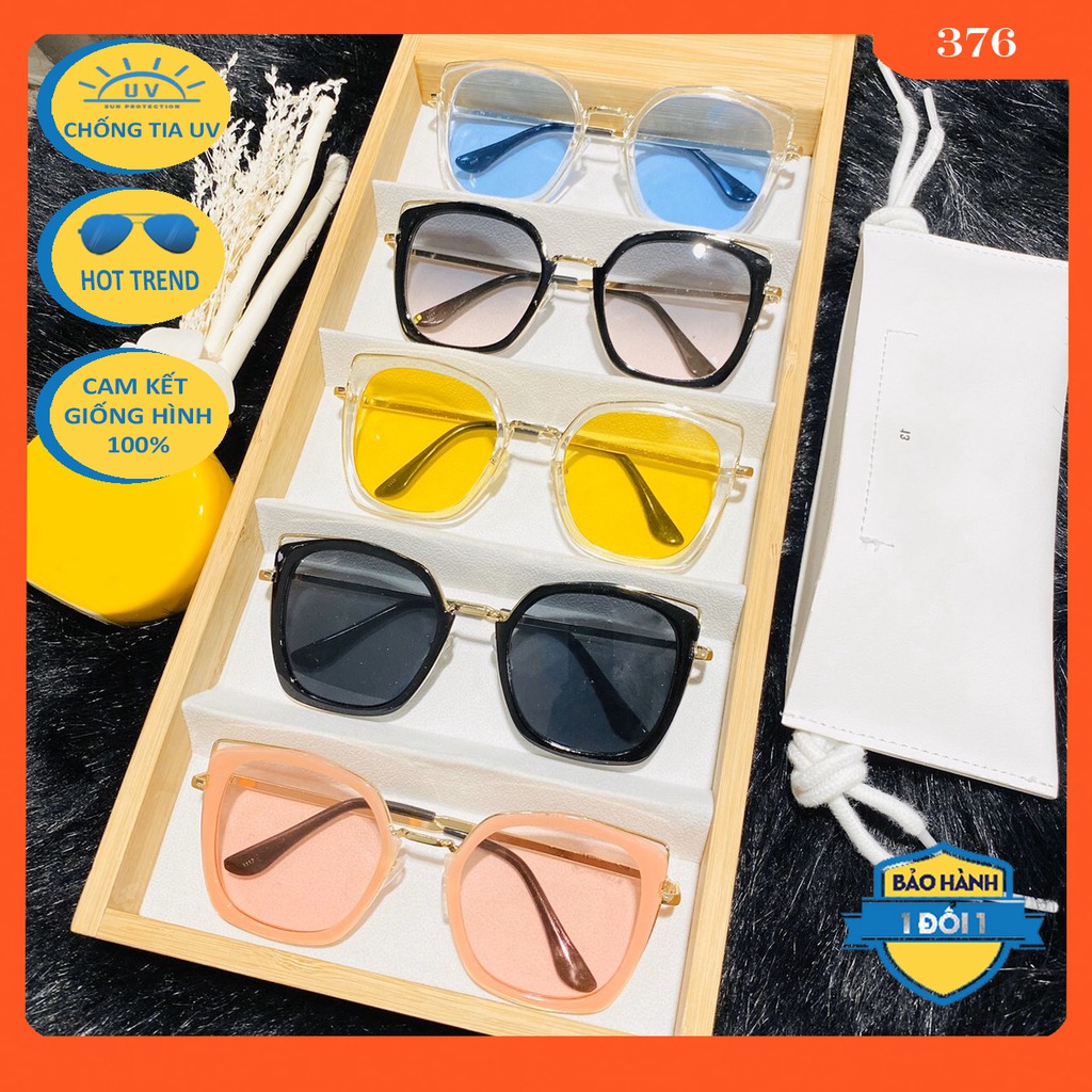 MẮT KÍNH THỜI TRANG HOT TREND 1117 KÍNH MÁT HÀN QUỐC SIÊU HOT