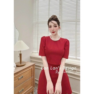 (SHOP nàng béo BIGSIZE 50kg đến 90kg )set áo croptop chân váy A