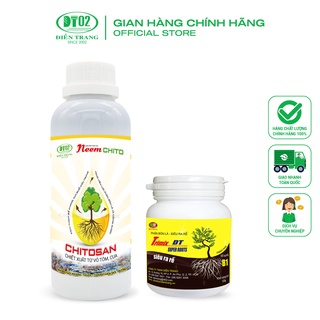 Combo Chất bám dính sinh học Neem Chito 500ml + Siêu ra rễ 120gr