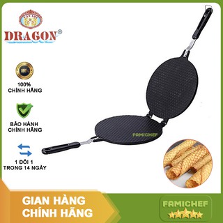 Khuôn chống dính làm bánh Kẹp Cuốn bánh Ốc Quế Dragon